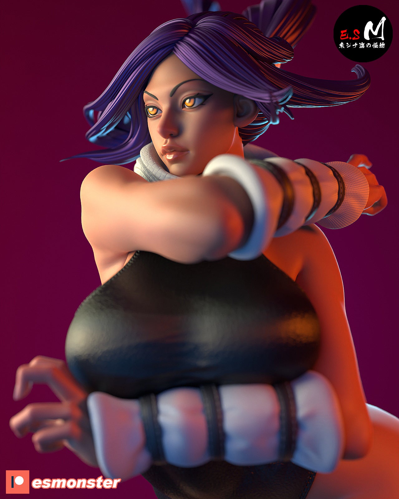 Yoruichi Statue