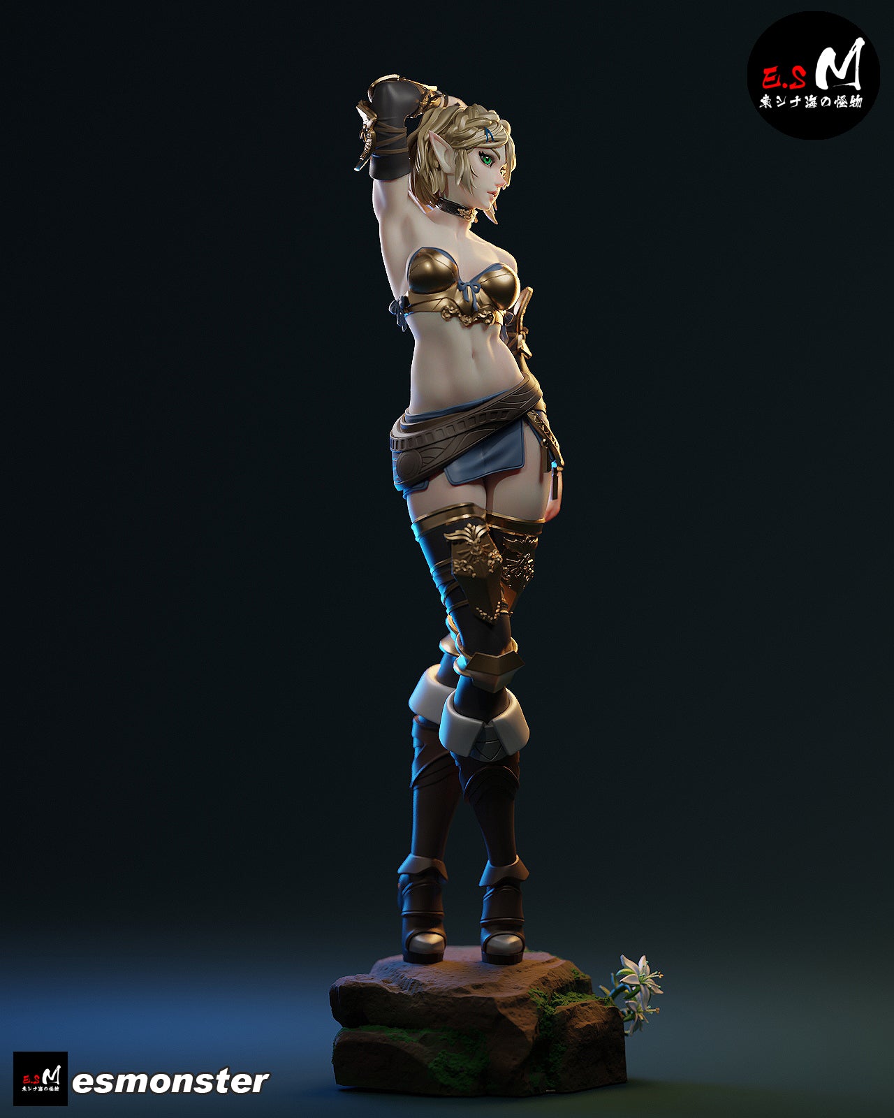 Zelda Statue