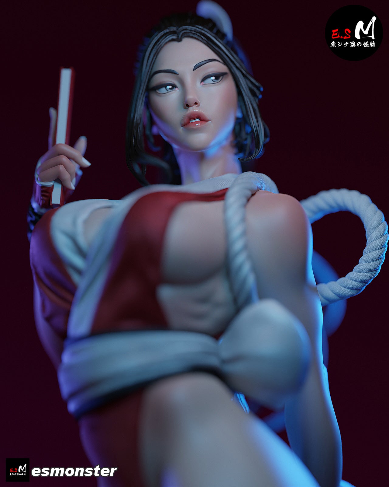 Mai Shiranui Statue