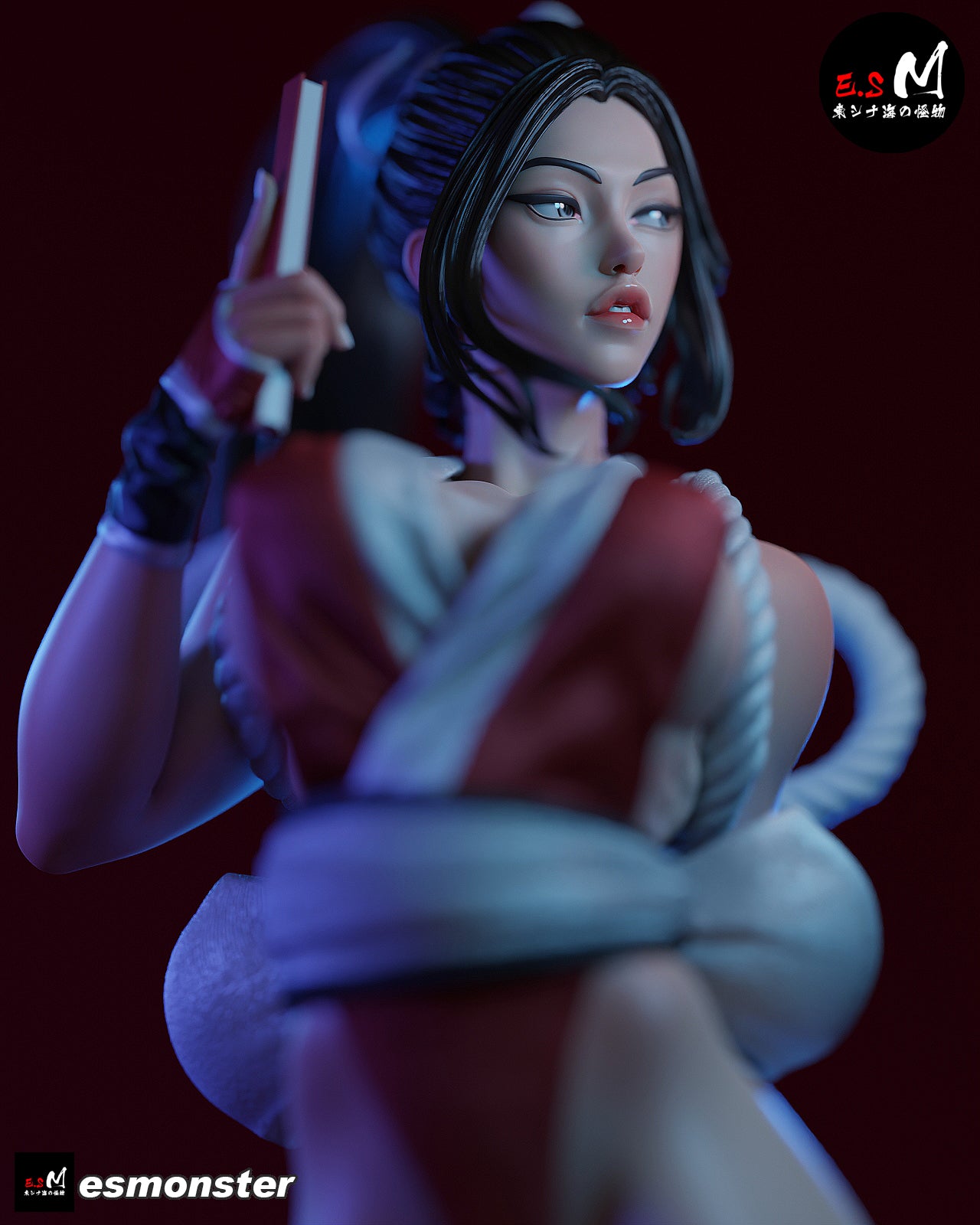 Mai Shiranui Statue