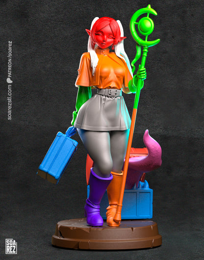 Frieren Statue 3D-Printed Kit