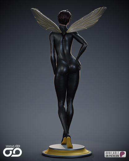 Wasp Statue 3D-Printed Kit