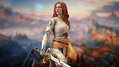 Faye Statue 3D-Printed Kit