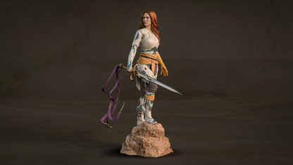 Faye Statue 3D-Printed Kit