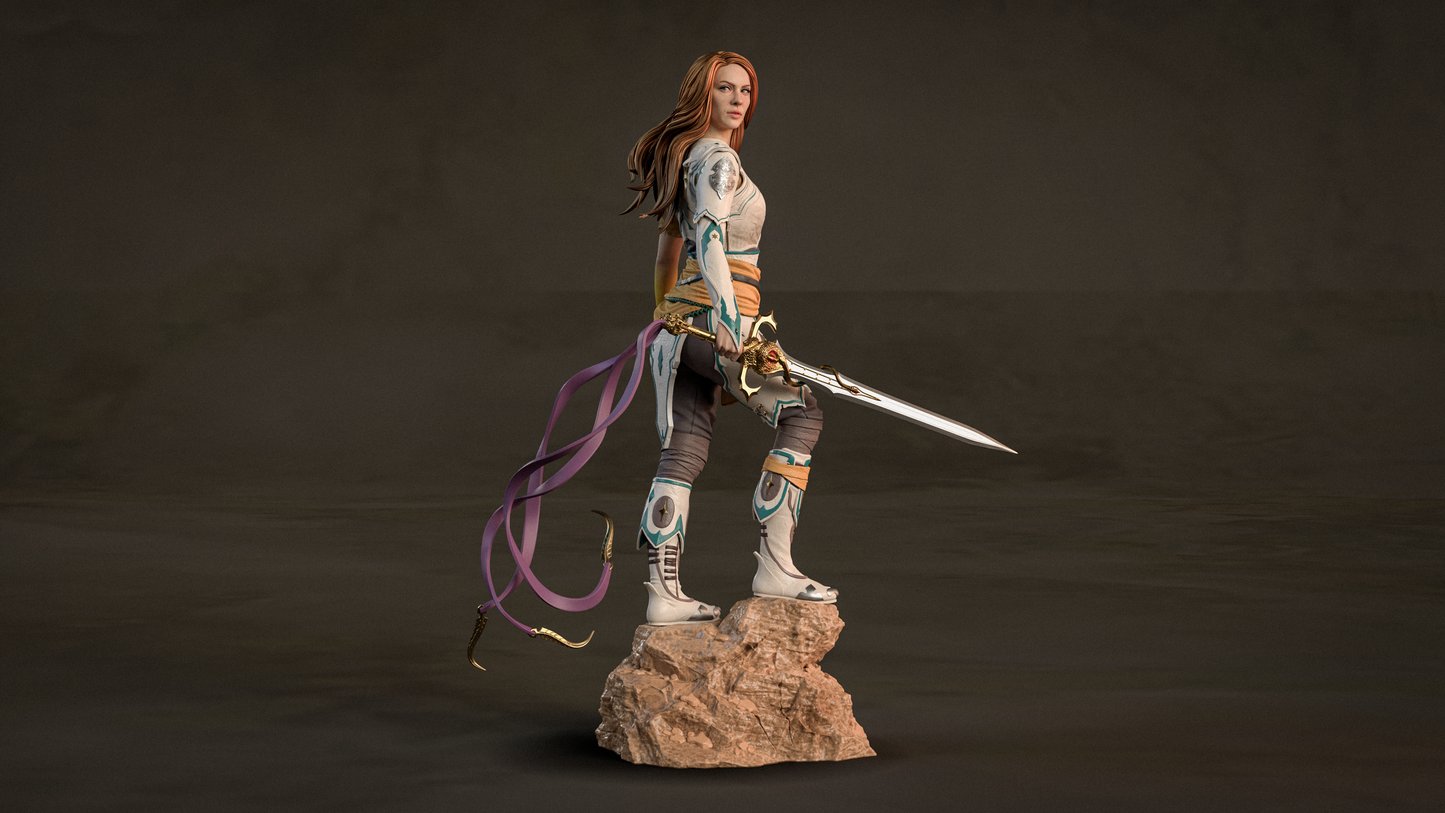 Faye Statue 3D-Printed Kit