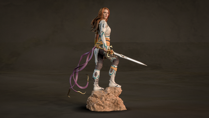 Faye Statue 3D-Printed Kit