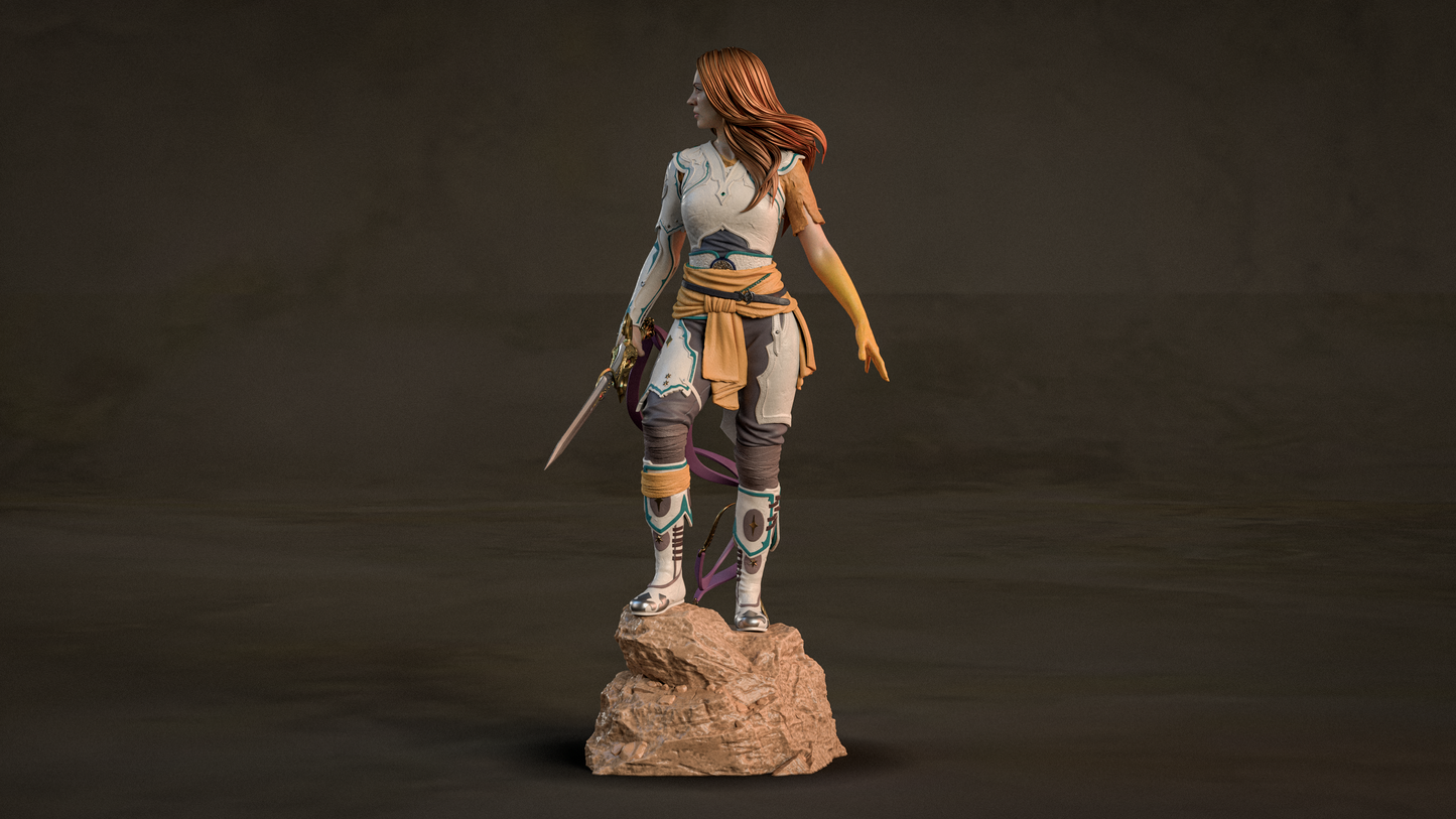 Faye Statue 3D-Printed Kit