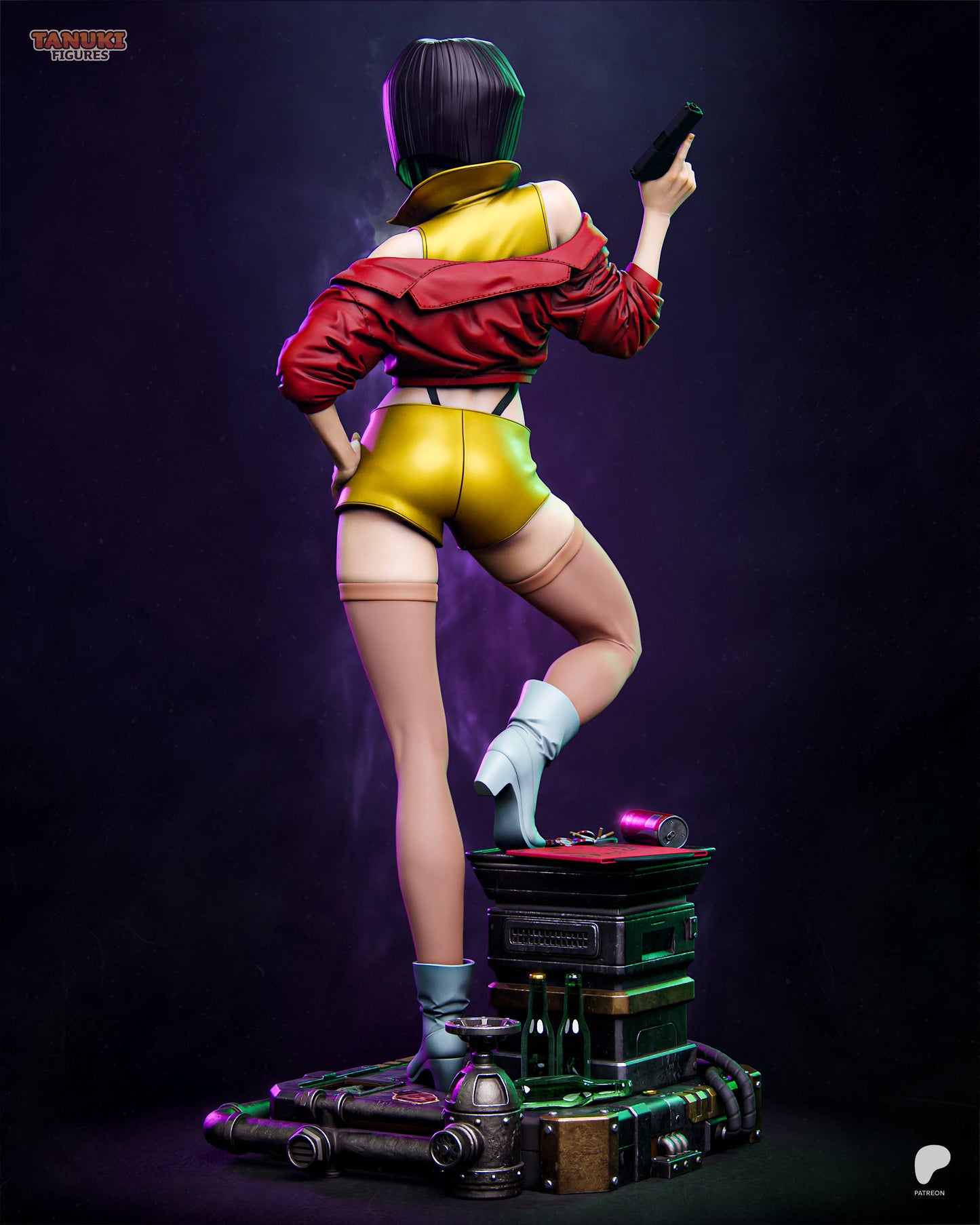 Faye Valentine Statue 3D-Printed Kit