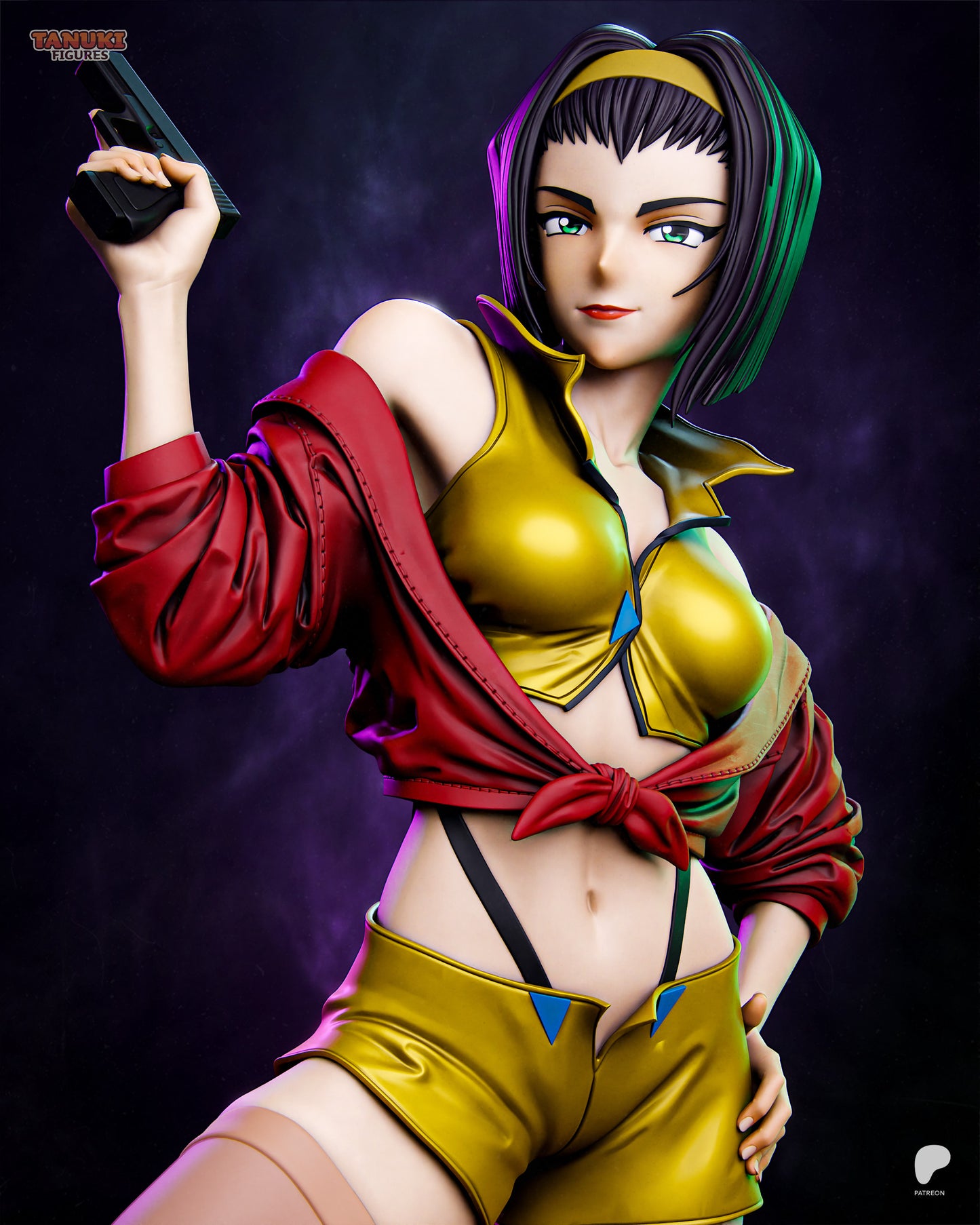 Faye Valentine Statue 3D-Printed Kit