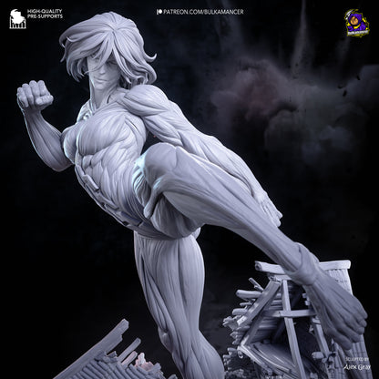 Female Titan Statue 3D-Printed Kit