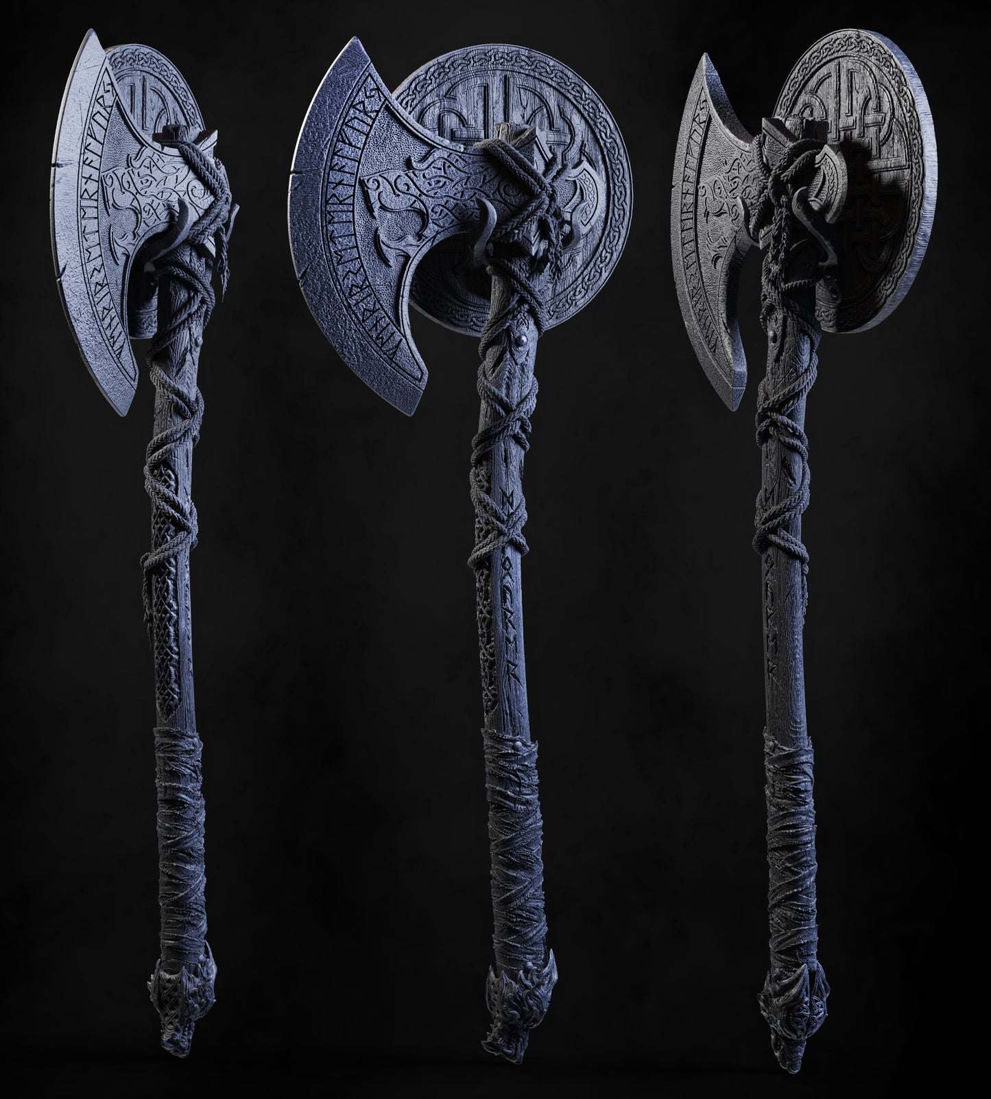 Fenrir Axe - Life Sized Wall Display