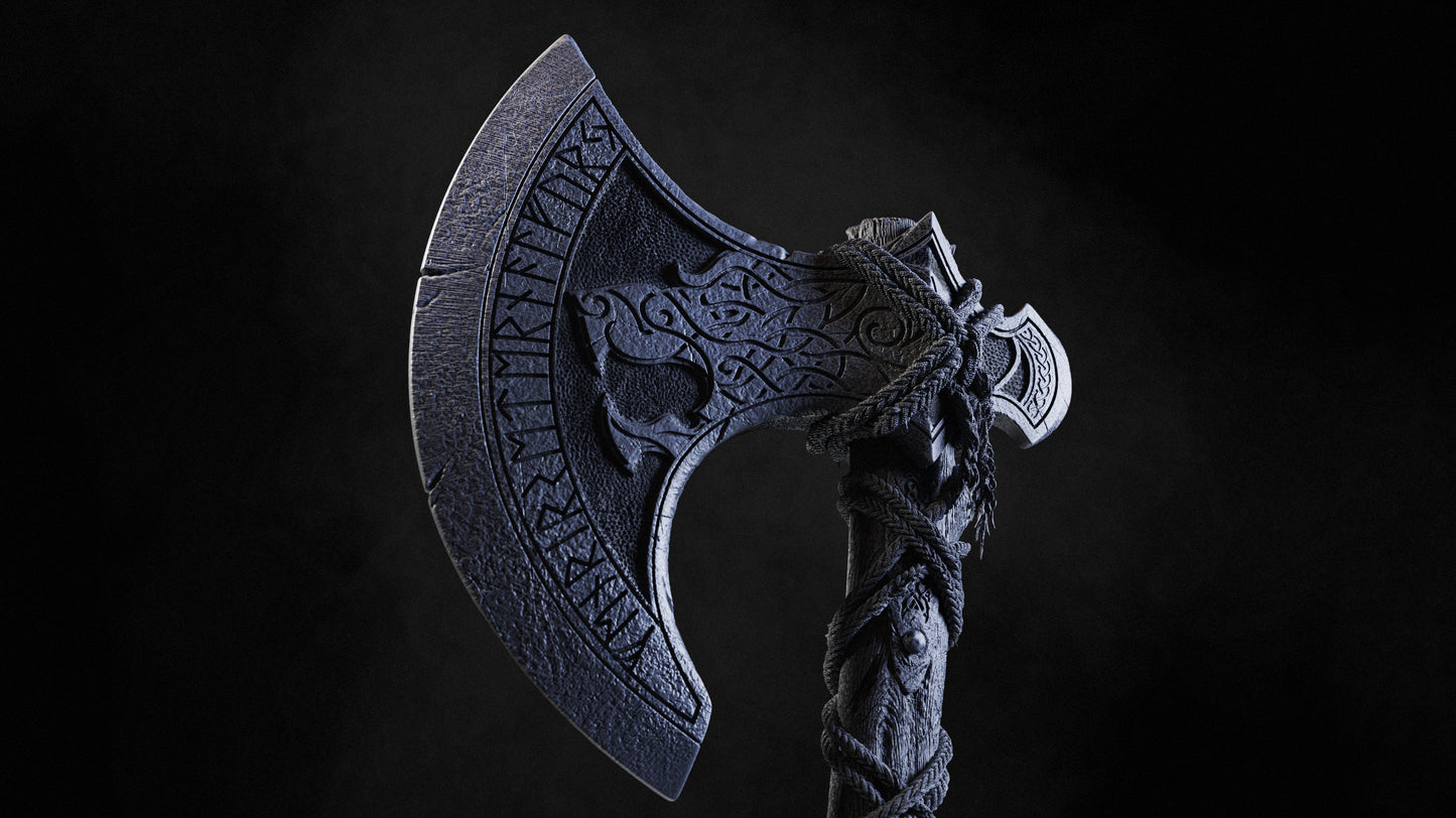 Fenrir Axe - Life Sized Wall Display