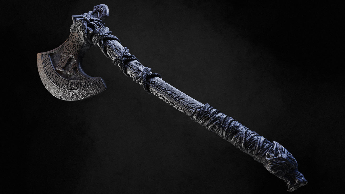 Fenrir Axe - Life Sized Wall Display