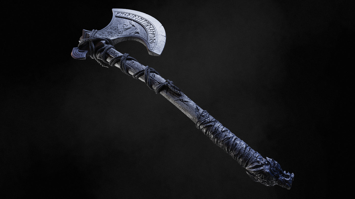 Fenrir Axe - Life Sized Wall Display