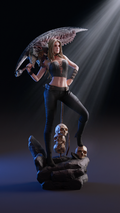 Trish DMC5 Statue 3D-Printed Kit