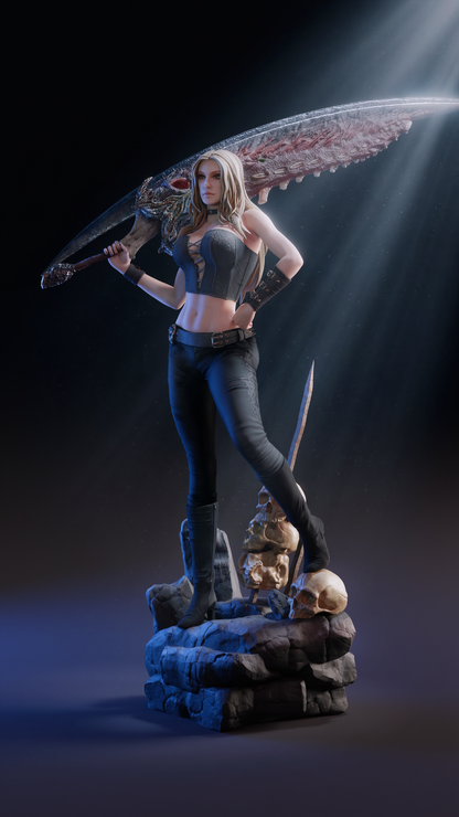 Trish DMC5 Statue 3D-Printed Kit