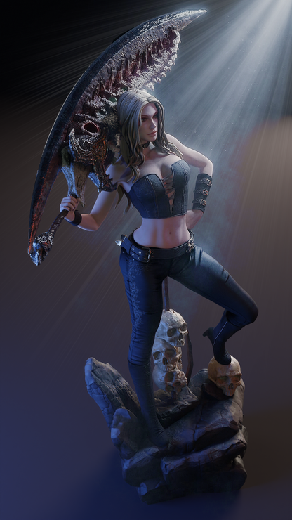Trish DMC5 Statue 3D-Printed Kit