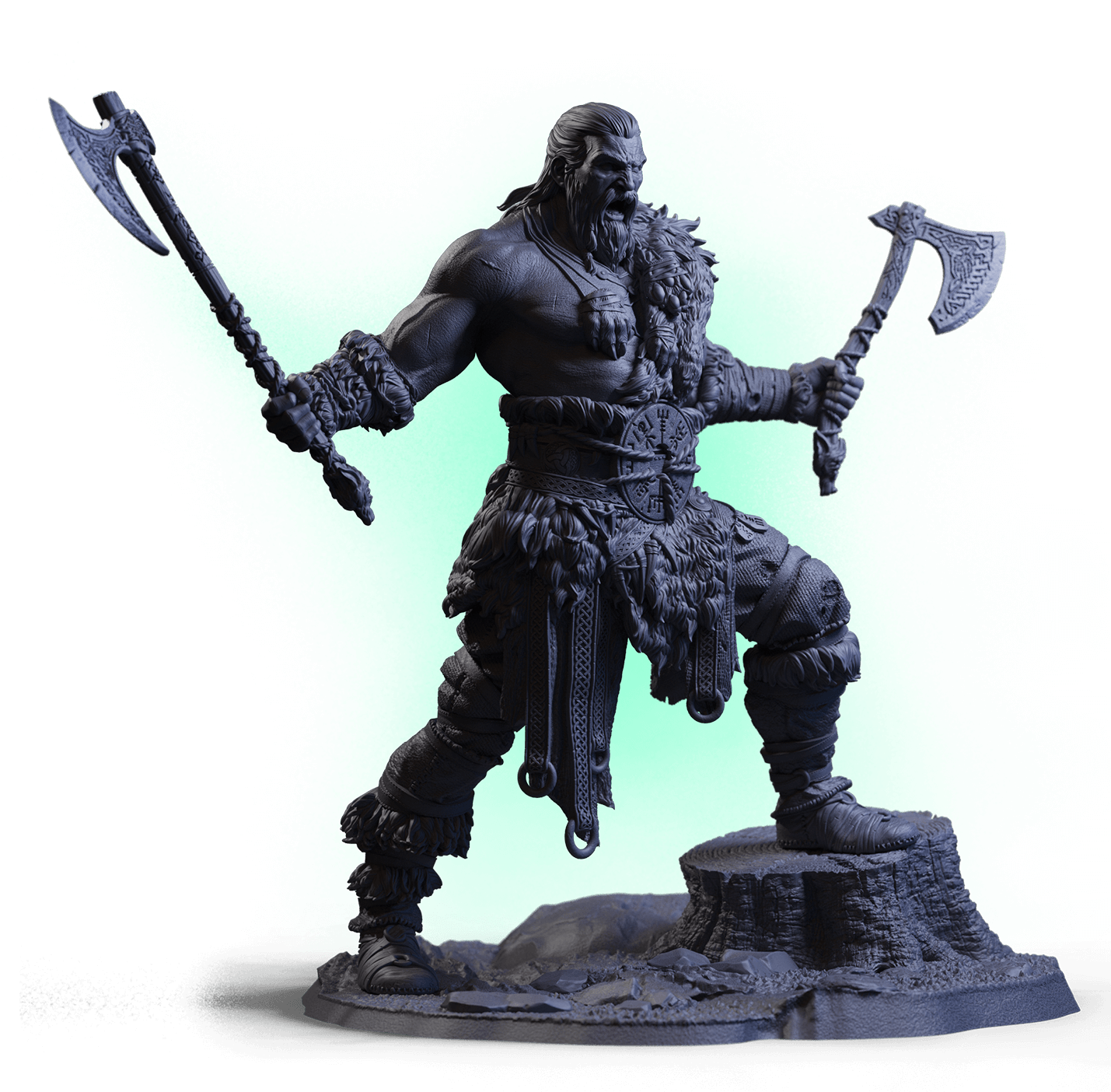 Freki - The Boarheaded Statue