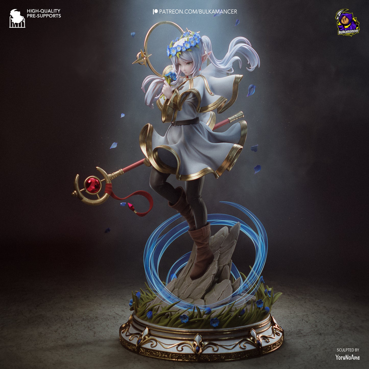 Frieren Statue 3D-Printed Kit