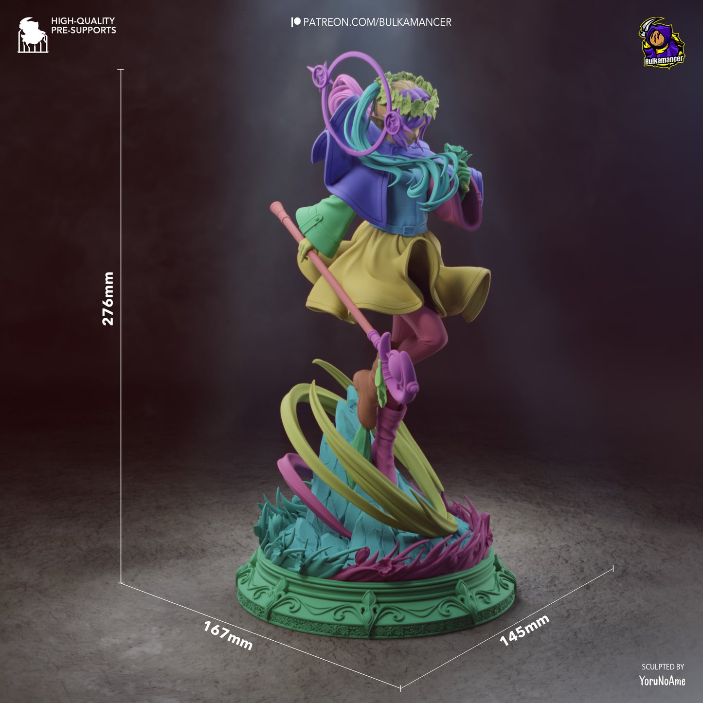 Frieren Statue 3D-Printed Kit