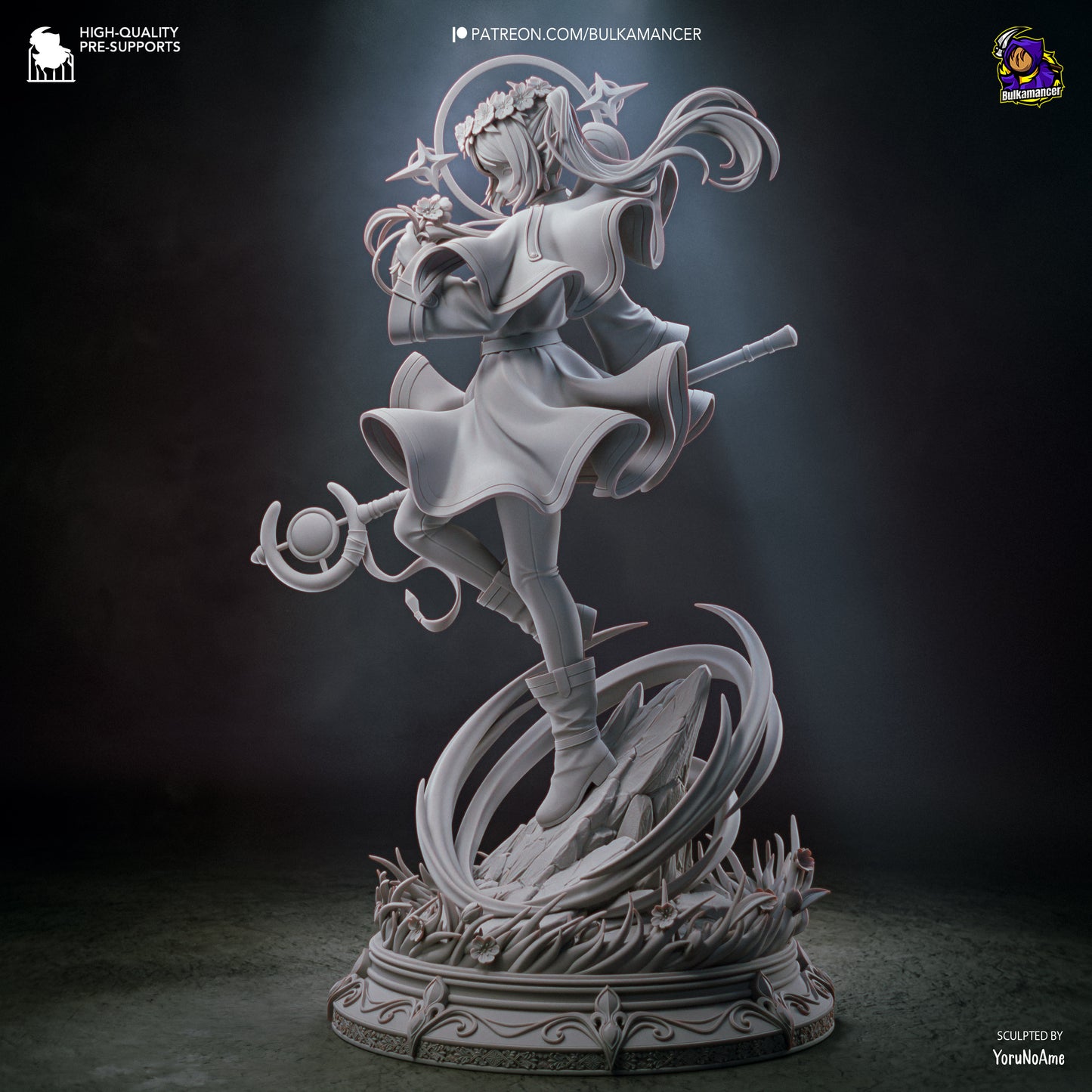 Frieren Statue 3D-Printed Kit