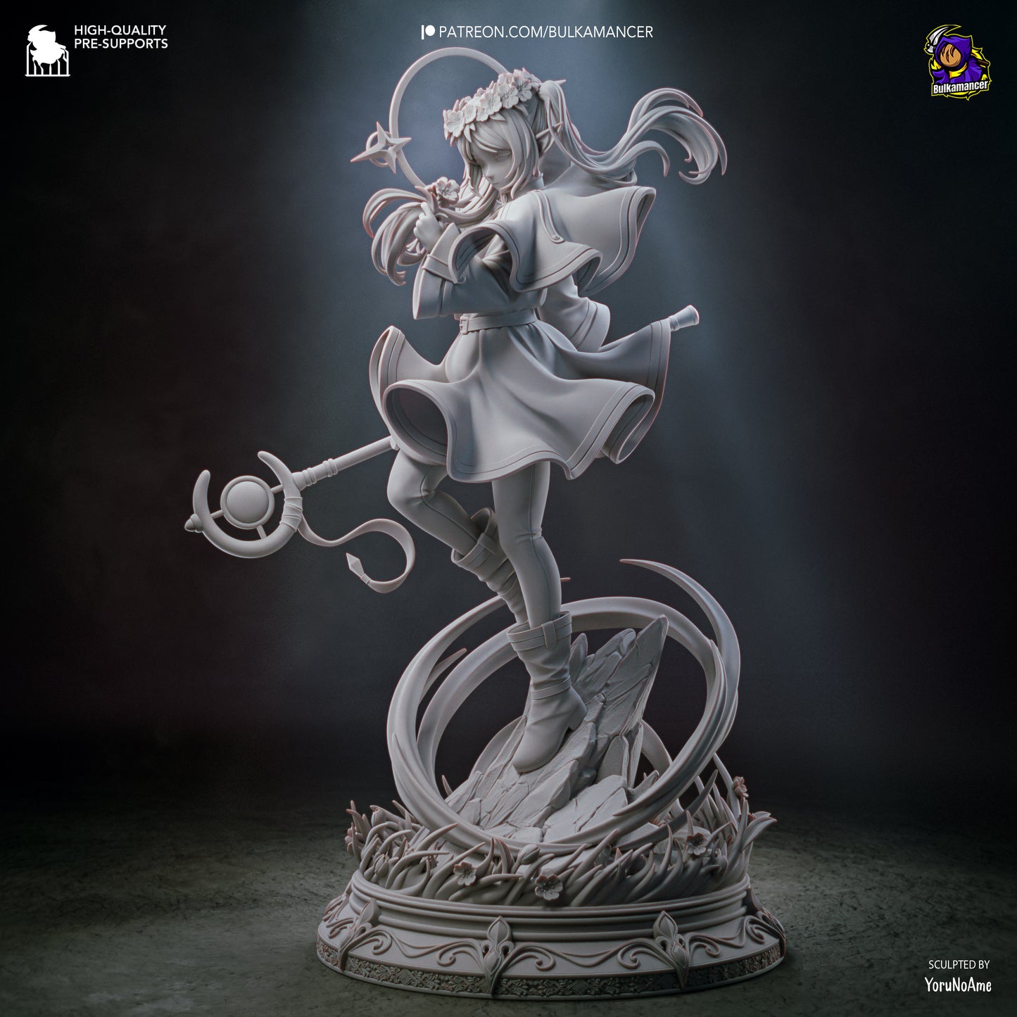 Frieren Statue 3D-Printed Kit