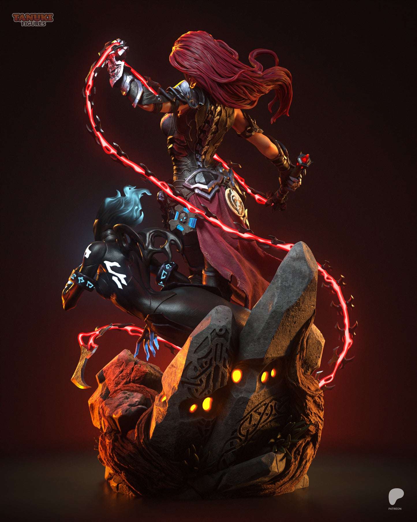 Fury Statue 3D-Printed Kit