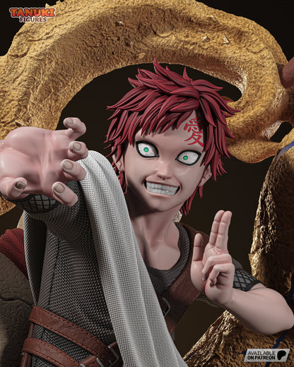 Gaara Statue 3D-Printed Kit