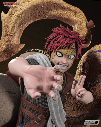 Gaara Statue 3D-Printed Kit