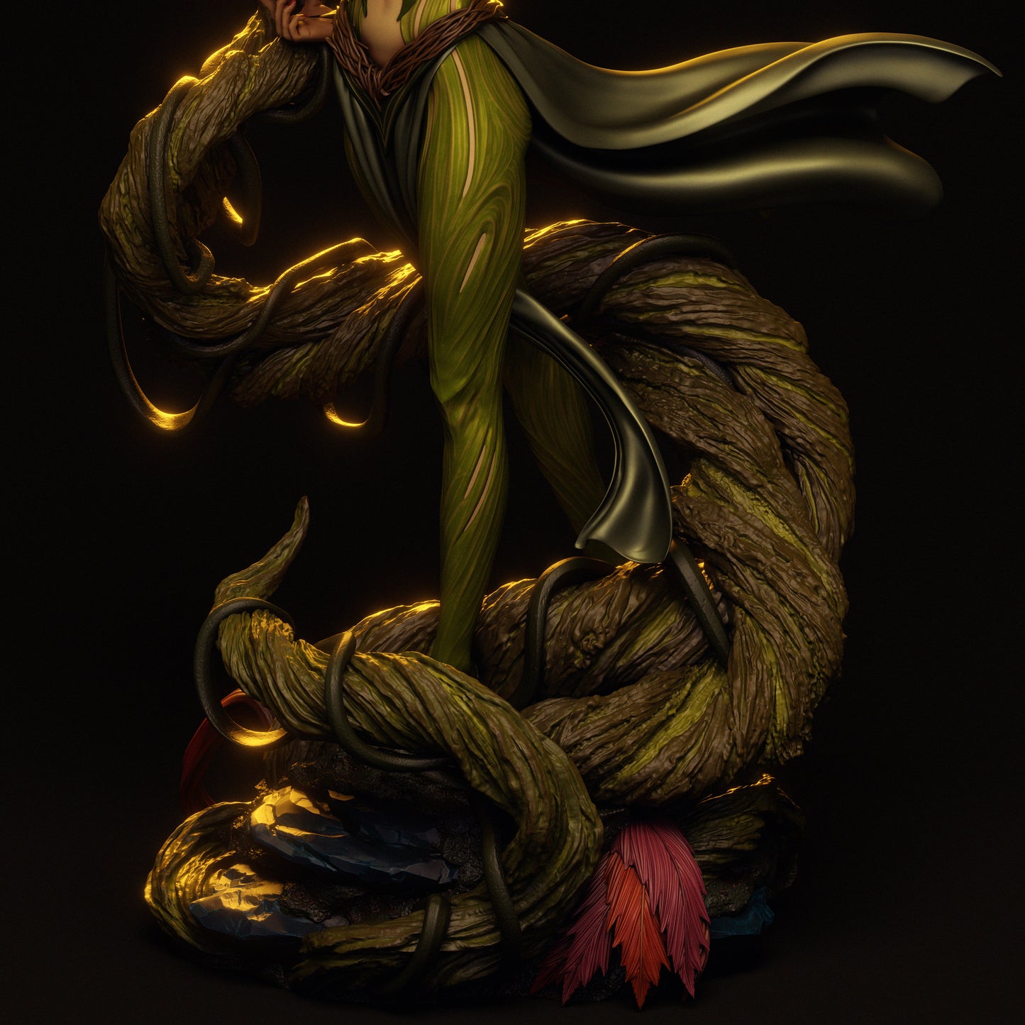 Gaia Statue 3D-Printed Kit