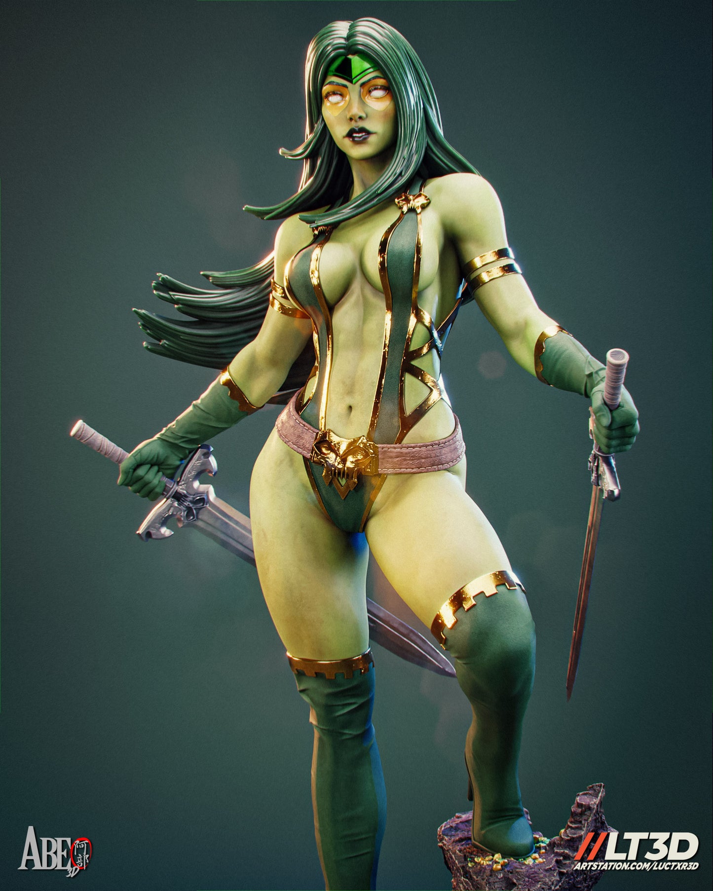 Gamora Statue