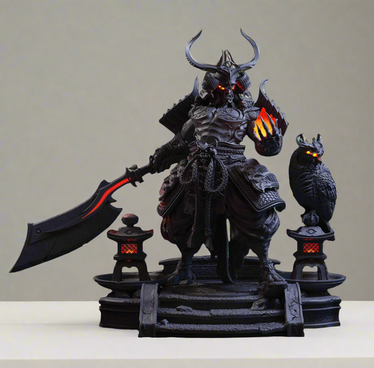 Tenjin - The Cursed Scholar Statue