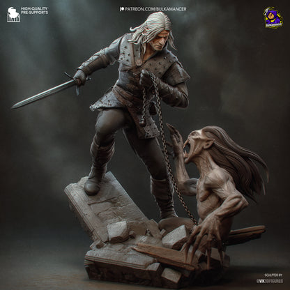Geralt Statue