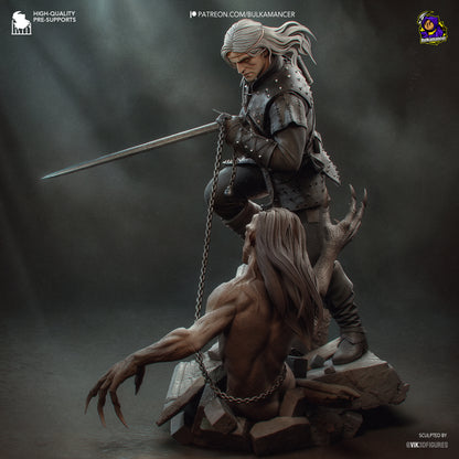 Geralt Statue