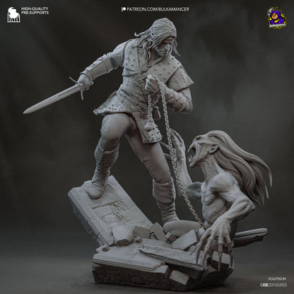 Geralt Statue