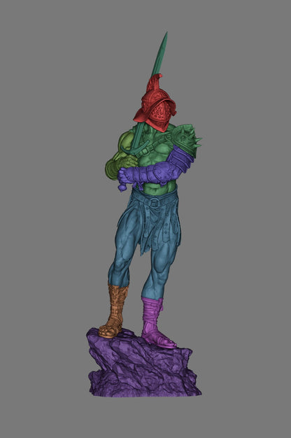 Gladiator Statue 3D-Printed Kit