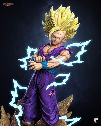Gohan SSJ2 Statue 3D-Printed Kit