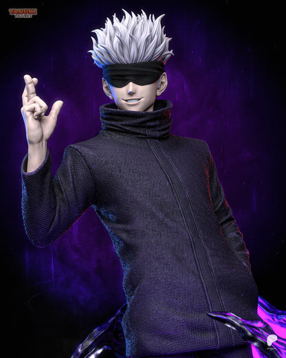 Satoru Gojo Statue 3D-Printed Kit