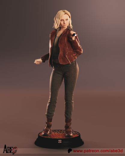 Grace Ashcroft Statue 3D-Printed Kit