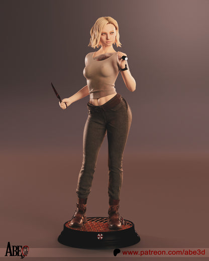 Grace Ashcroft Statue 3D-Printed Kit