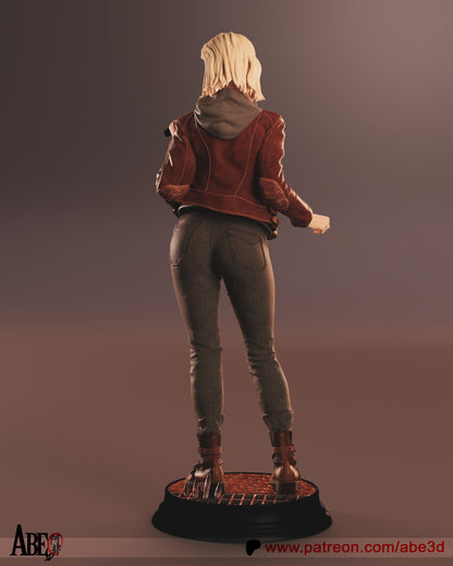 Grace Ashcroft Statue 3D-Printed Kit