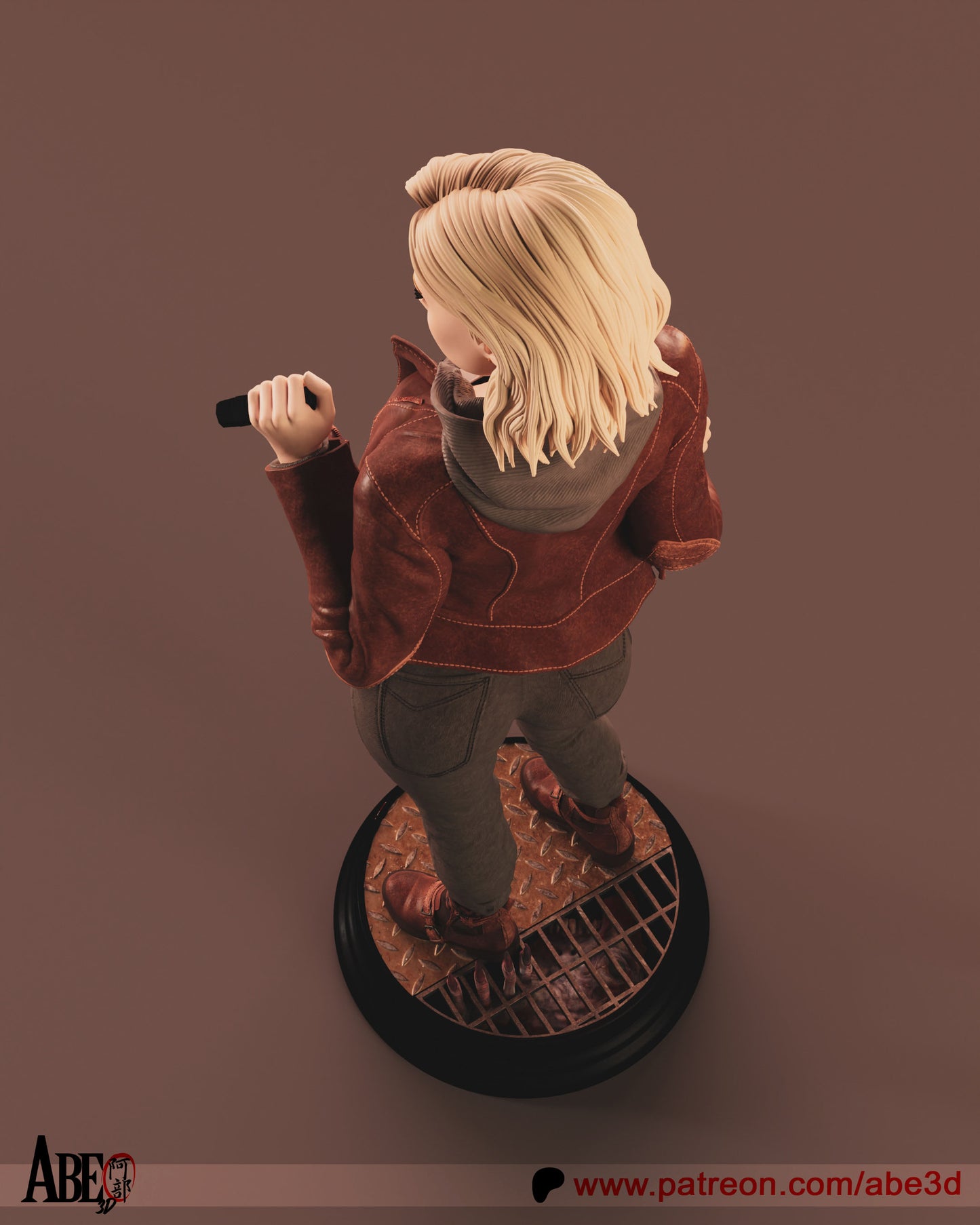 Grace Ashcroft Statue 3D-Printed Kit