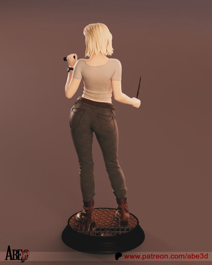 Grace Ashcroft Statue 3D-Printed Kit
