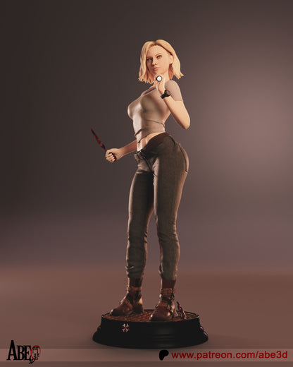 Grace Ashcroft Statue 3D-Printed Kit