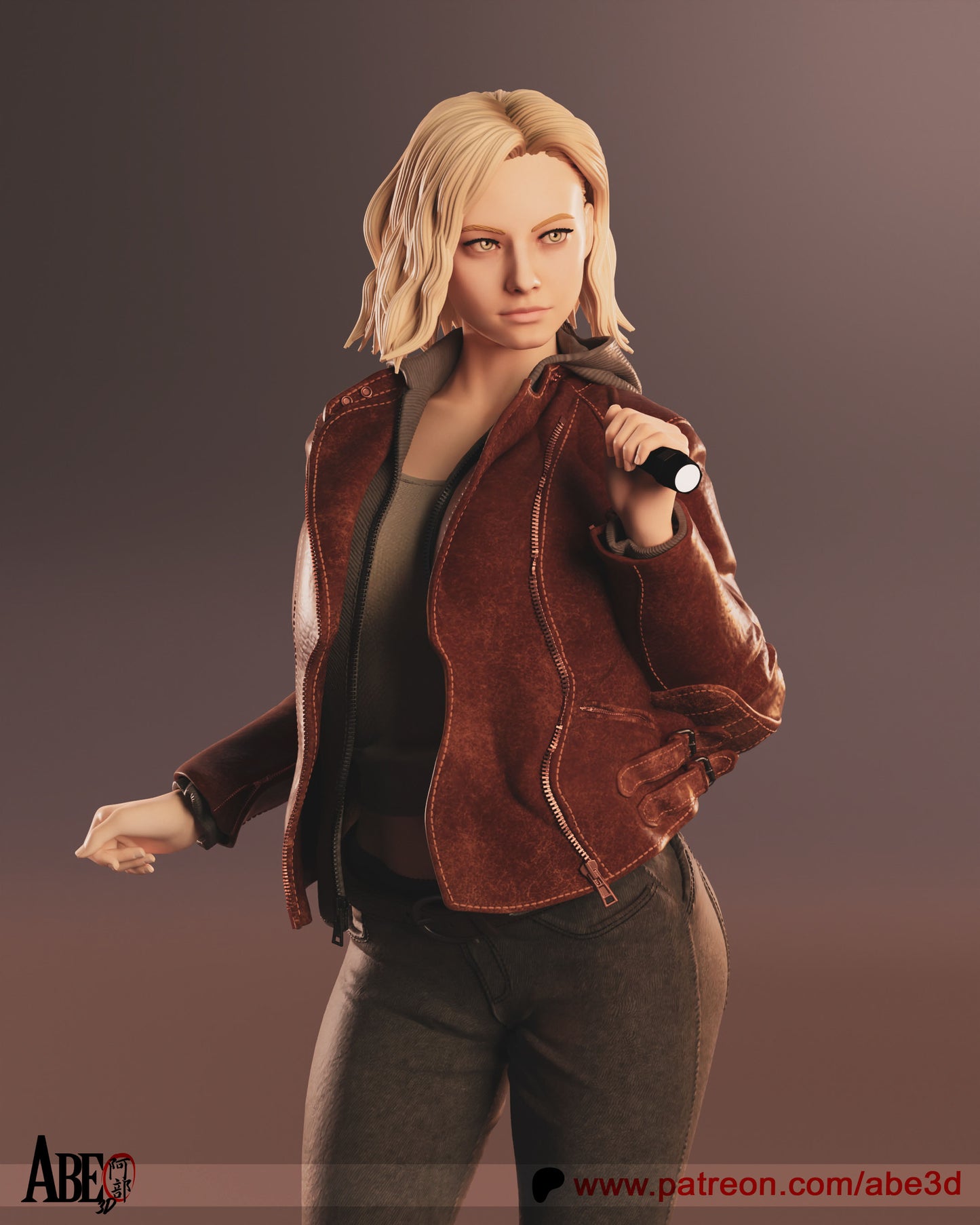 Grace Ashcroft Statue 3D-Printed Kit