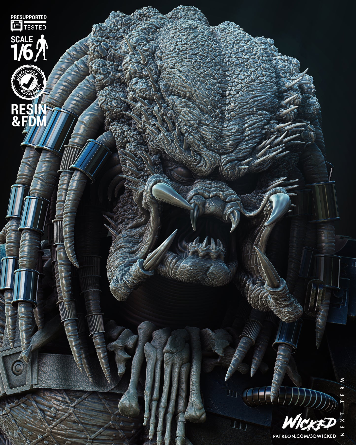 Predator And Dutch Diorama