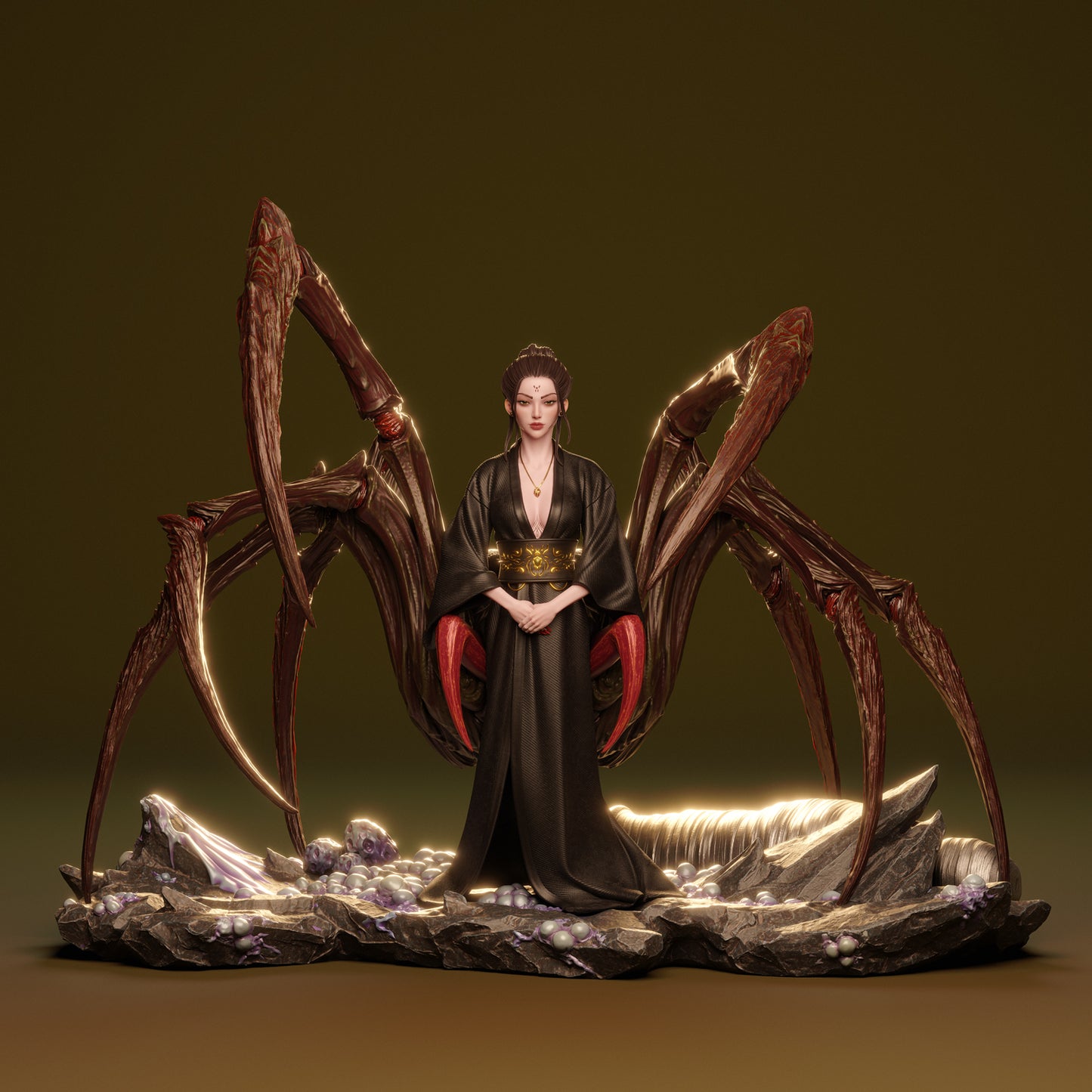 Queen Spider Statue