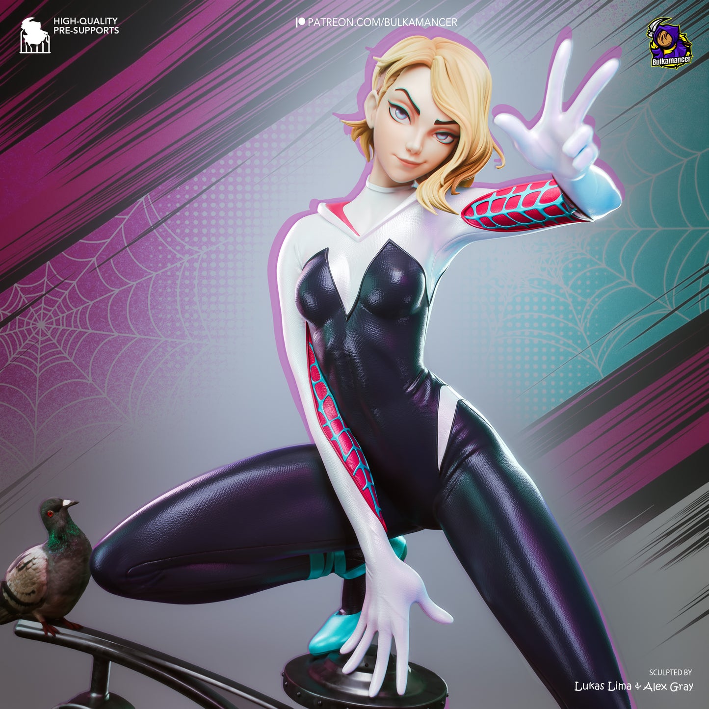 Gwen Statue 3D-Printed Kit