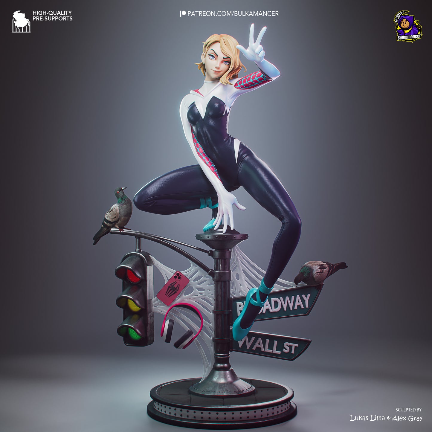 Gwen Statue 3D-Printed Kit