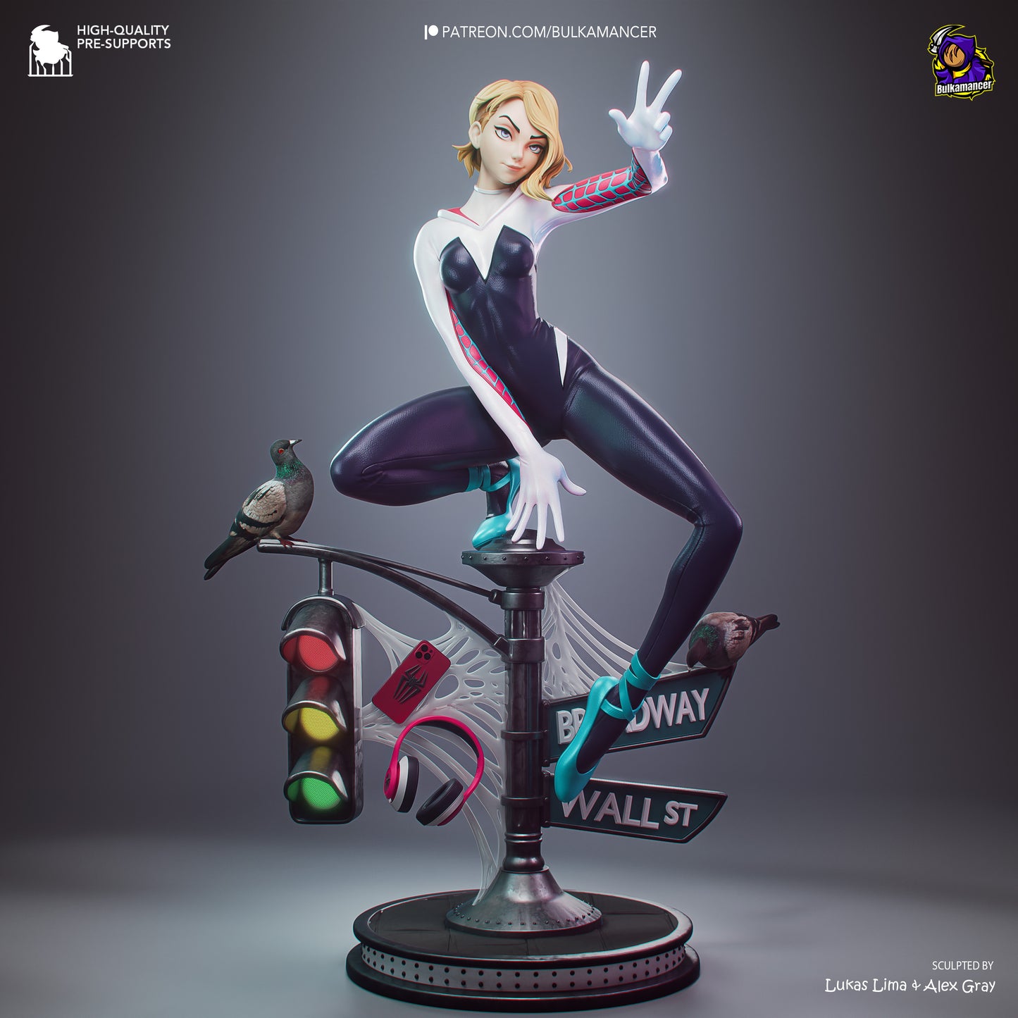 Gwen Statue 3D-Printed Kit